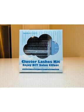 MORI&COCO Cluster Lashes Kit 4-in-1 DIY Salon Effect